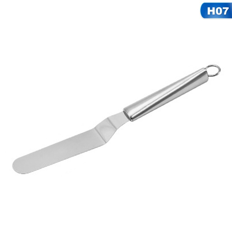 Stainless Steel Baking and Pastry Tools Portable Cream Spatula Cake Butter Kitchen Gadget Cake Decorating Tool: KN9609H07