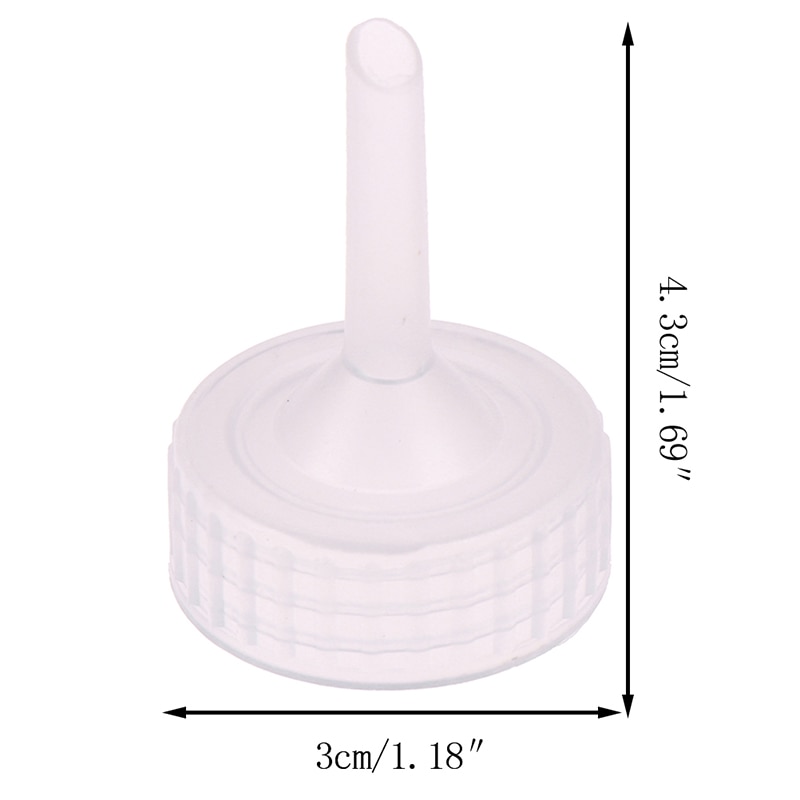 10 STUKS Aquarium Pekel Garnalen Incubator Cap Artemia Hatcher Accessoires DIY Fles Systeem Regulator Valve Kit Dierbenodigdheden
