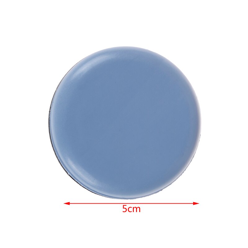 4/6/8 stk magi flytte anti-slitasje gulvmatte glideunderlag møbel bordunderstell beskytter og dalbane teppe bakken 6mm tykkelse: 4 stk  r50