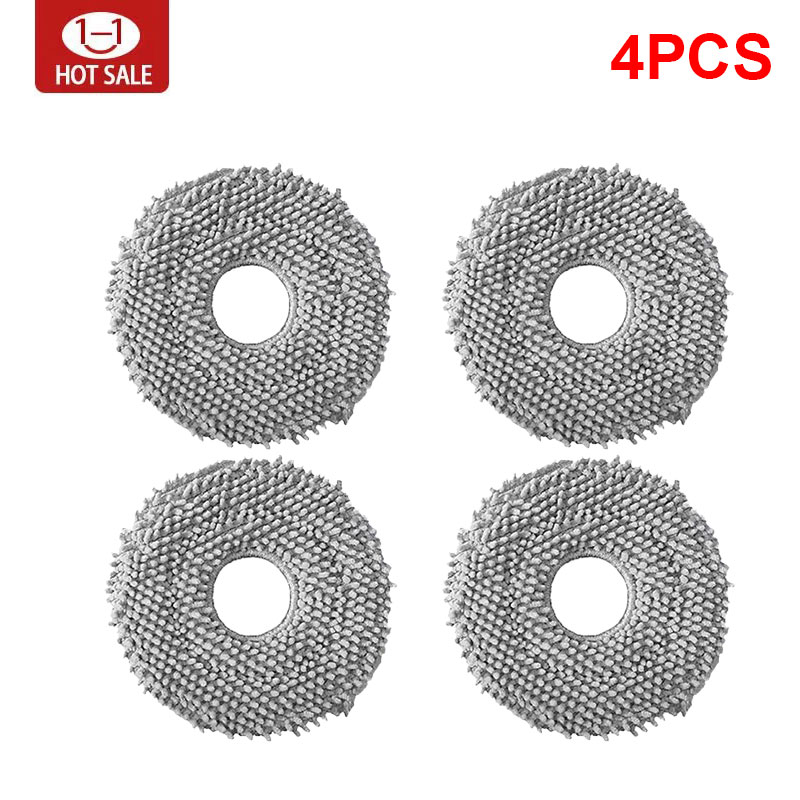 Para xiaomi robô vácuo s20 +/s10 plus/s10 +/b108gl/b105/b108cn b113cn peças acessórios filtro principal escova lateral mop: Chocolate