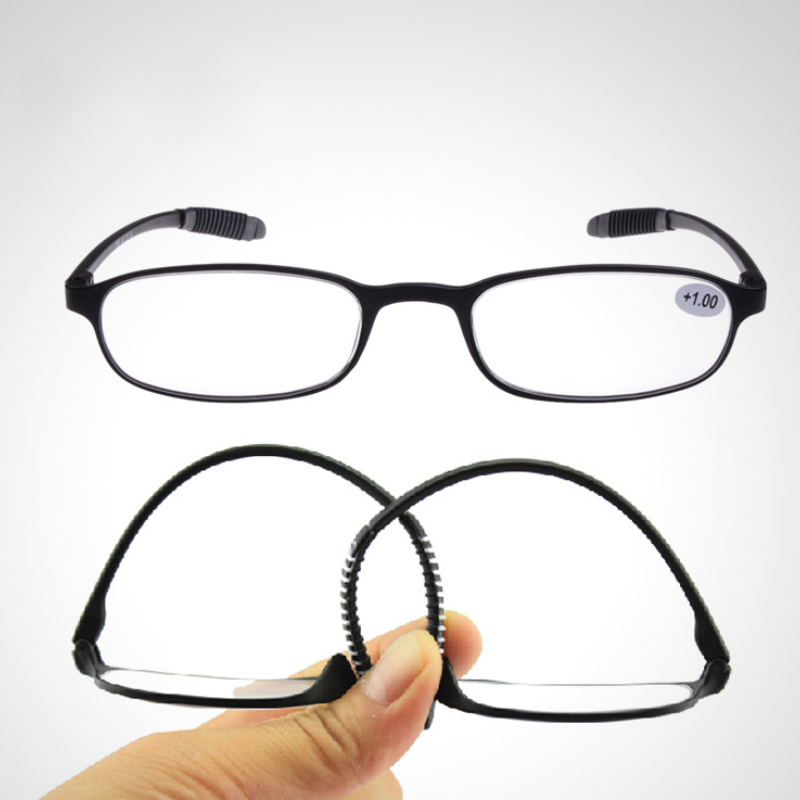 Lunettes de lecture à monture  tr90 verres en résine anti-fatigue, incassables, élastiques, pour femmes et hommes, dioptrie  +1.0 to +4.0