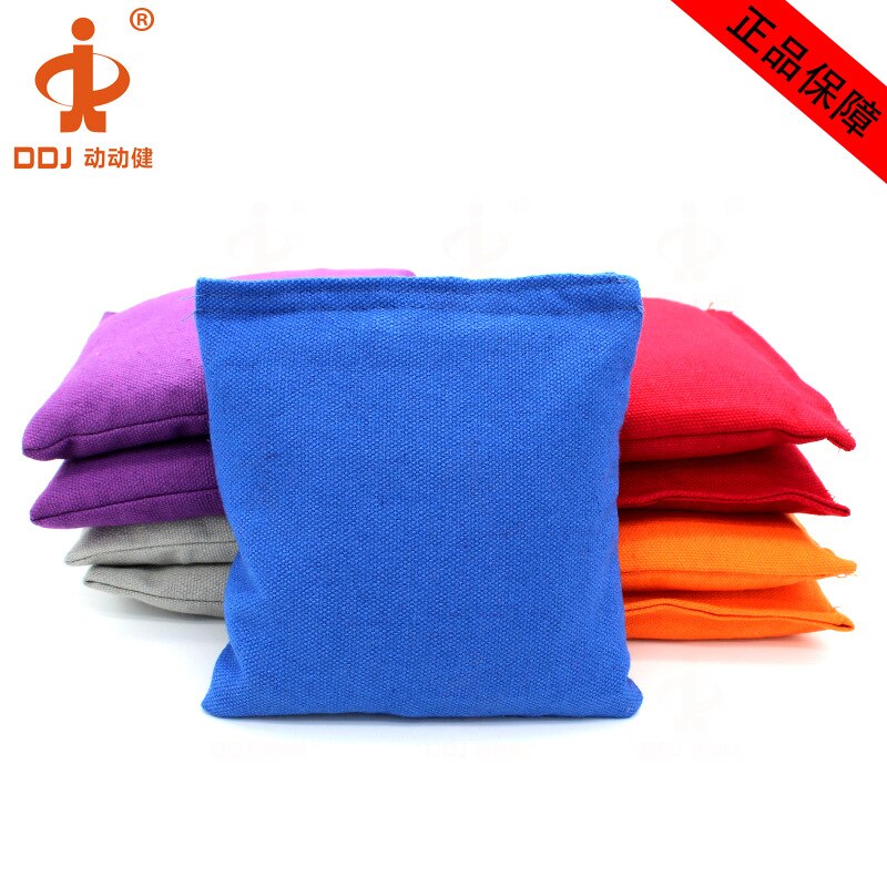 Move Healthy Manufacturers Direct Selling Children Canvas Sandbags Children diu sha bao Throwing Game P: Dark Blue