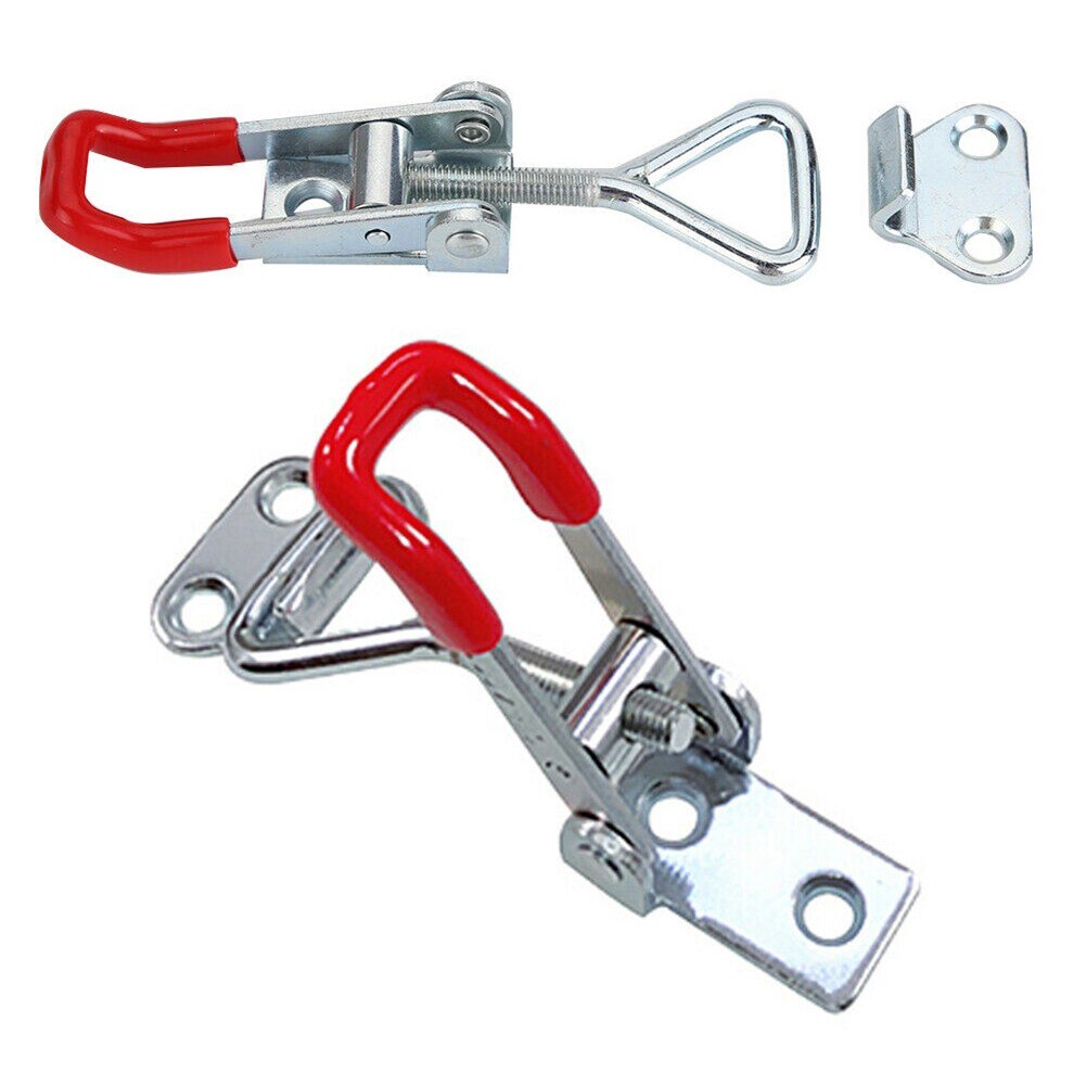 5PCS Toggle Catch Latch Adjustable Cabinet Boxes Case Catch Metal Toggle Clamp For Welding Jigging Repairing Field