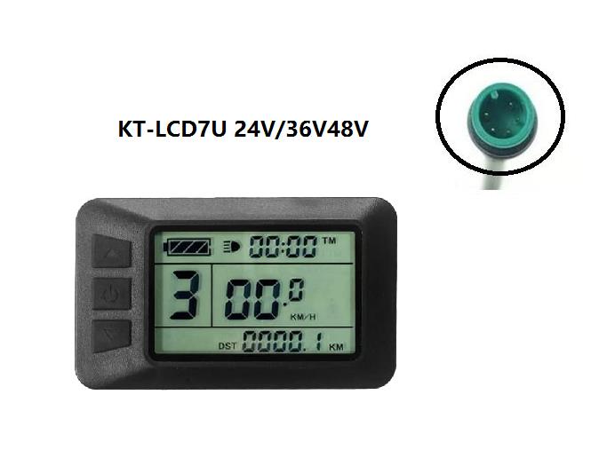 KT Serie Instrument LCD4 LCD10Y LCD10YN LCD10H LCD9 LCD8YN LCD8Y LCD4 LCD8H LCD8S Elektrische Fiets Control Smart Lcd-scherm: LCD7C WP