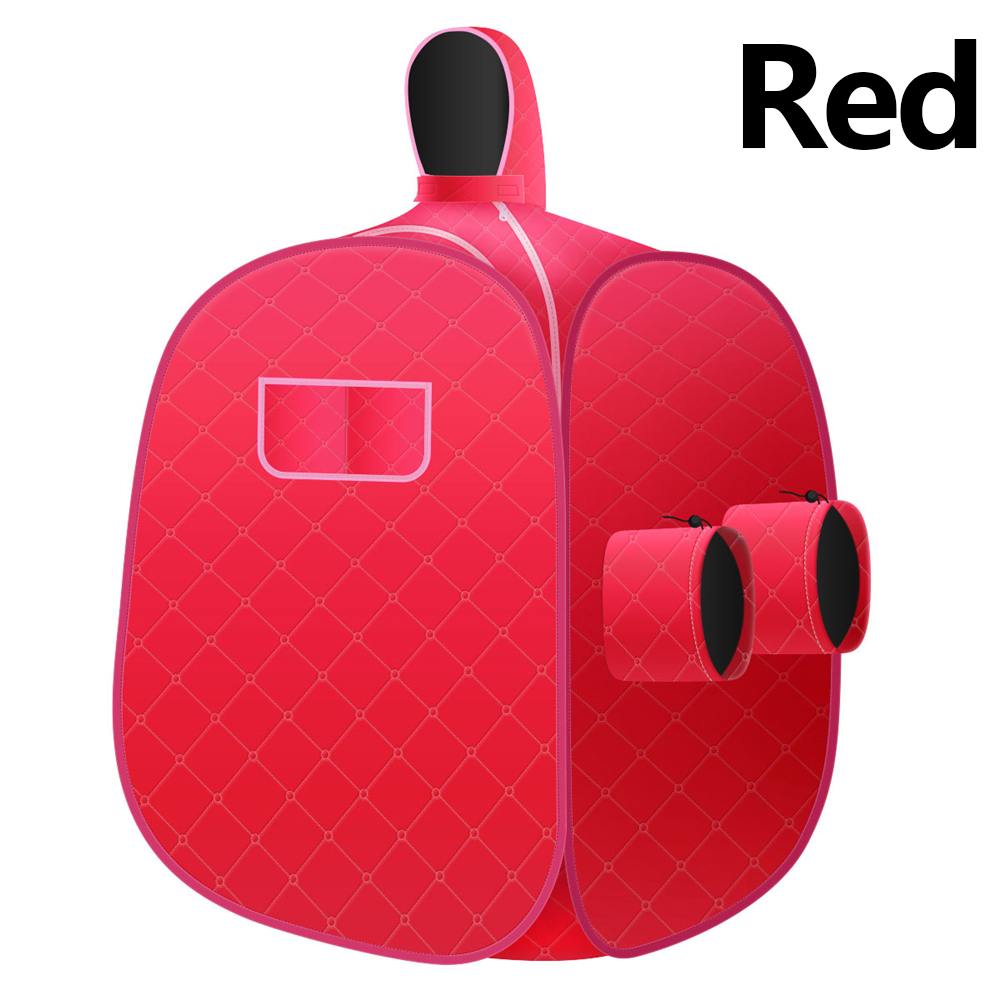 Vouw Sauna Generator Cabine Stoomboot Machine 220V Voor Sauna Spa Groter Tent Draagbare Stoom Bad Afvallen Detox Therapie stoom: Red