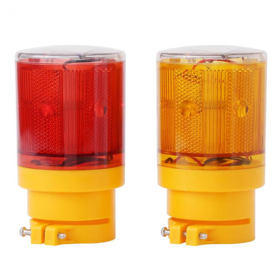 Luz de advertencia Solar roja y amarilla, luces LED de navegación, Flash de emergencia para barco, lámpara de alarma de iluminación para Advertencia de tráfico