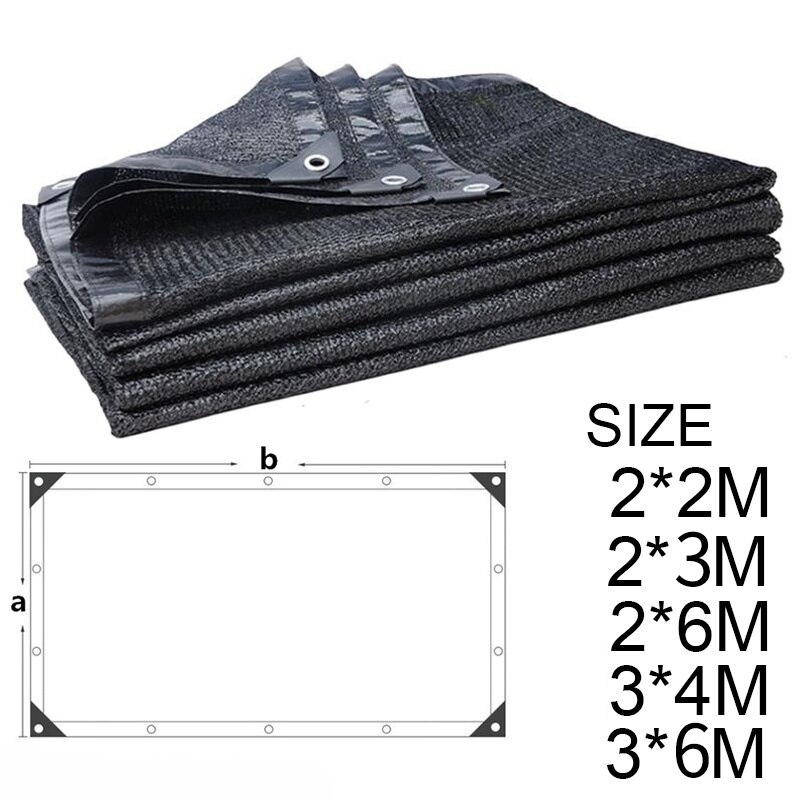 Zonnescherm zonnebrandcrème voor buiten, anti-uv-zonwering, schaduwdoeken, zonnebrandcrème, schaduwdoek, net voor plantenkas, auto, 2 x 2m