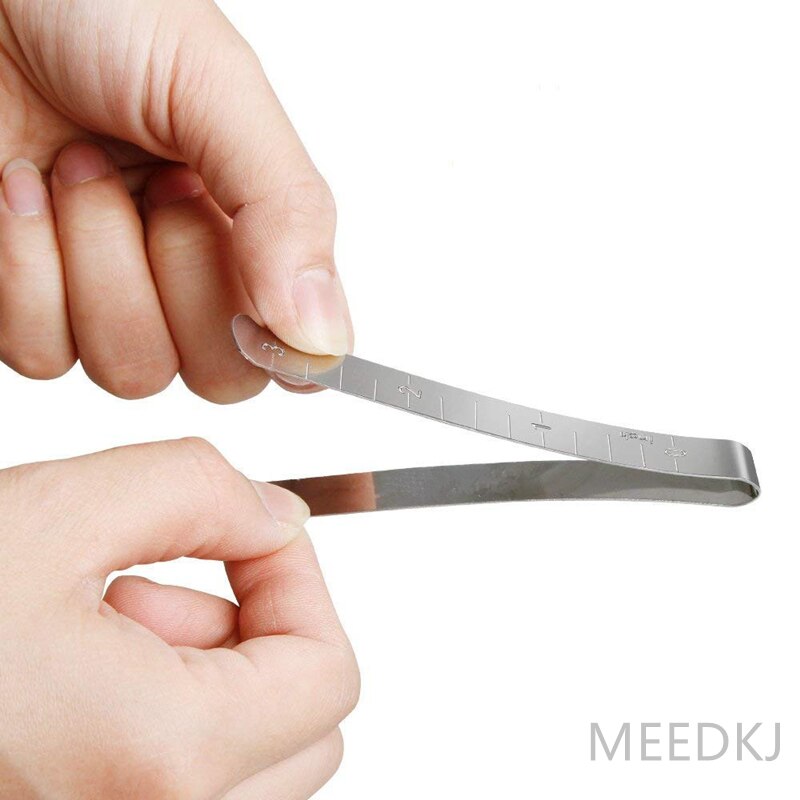 1 stücke metall näHenne Eisstockschießen Clip näHenne Clip 3 zoll messung herrscher quilten Clip befestigung lineal diy näHenne befestigung markieren