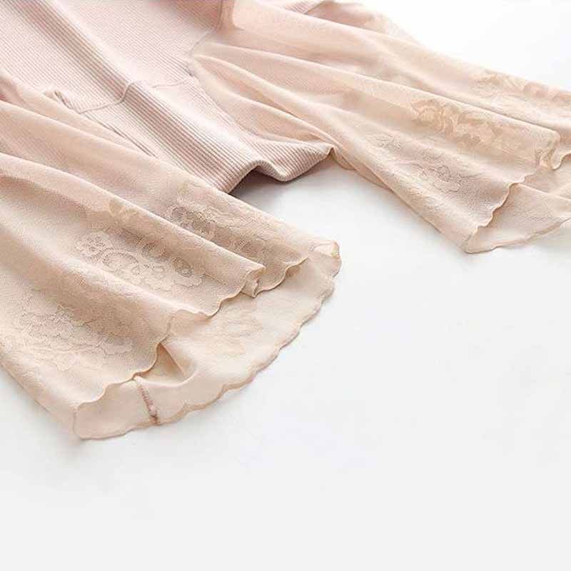De talla grande pantalones cortos bajo falda de encaje Sexy Anti rozaduras muslo Braga pantalón de protección damas pantalones ropa interior ropa de gran tamaño pantalones de seguridad de las mujeres
