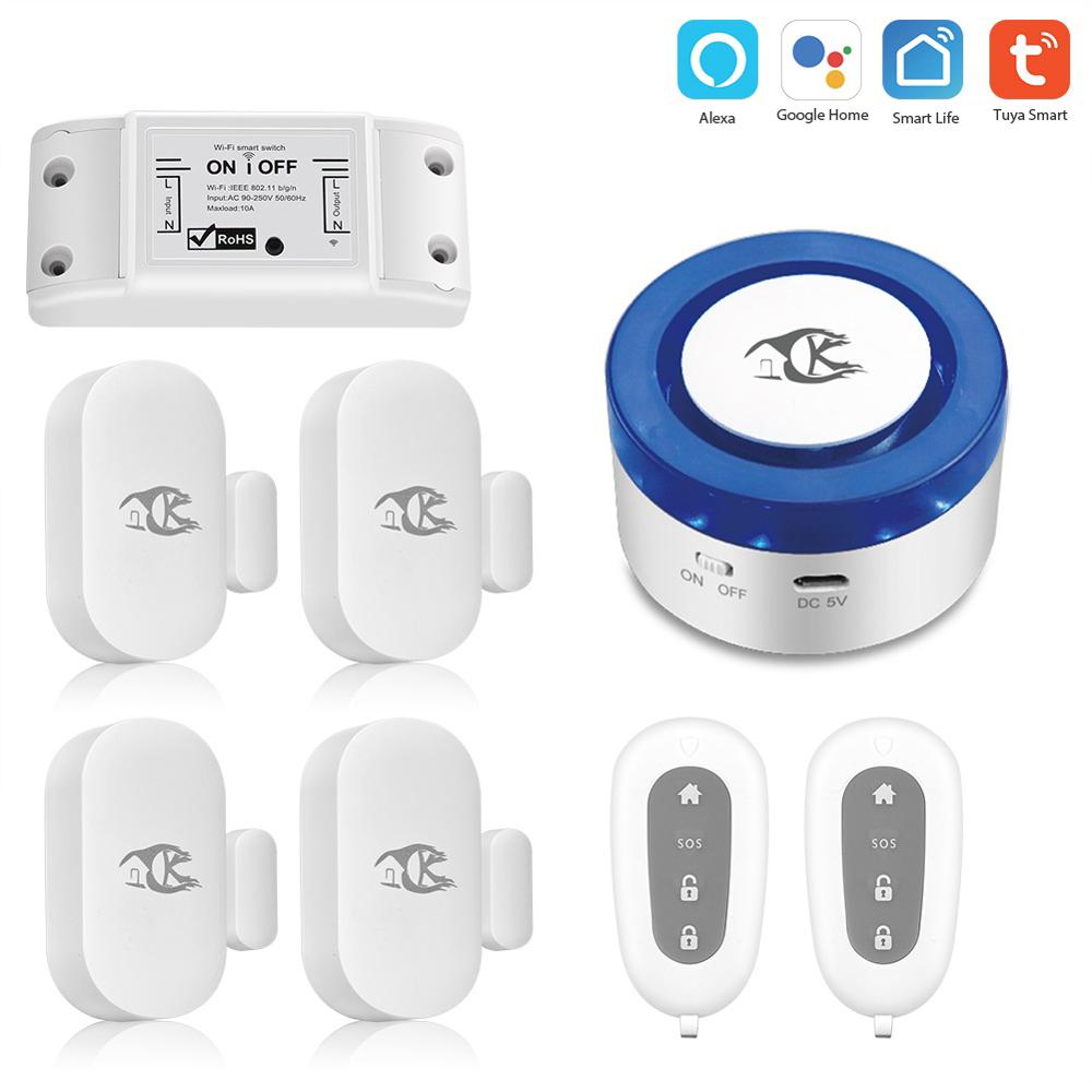 WiFi tuya alarm security system Smart home WiFi Wireless Alarm system