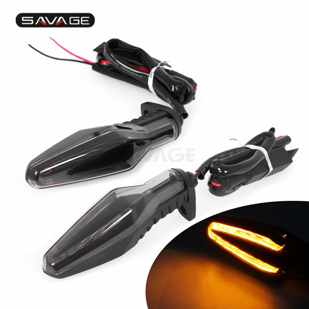 For STREET Triple 675 675 R , 765 RS 765S 765R 1050RS 1200RS Daytona Flashing LED Indicator Light Turn Signals