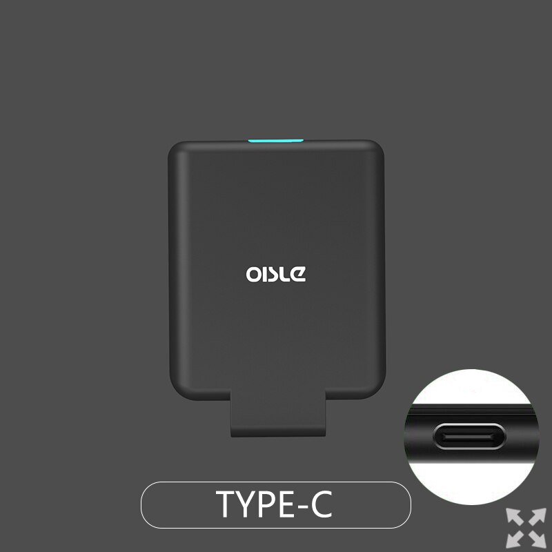 OISLE Portable Mini Special Power Bank Suitable For Samsung S9/S10+/S20/S21 U/Note20/Note10+/Note21 External Battery Powerbank: 4225mah--black