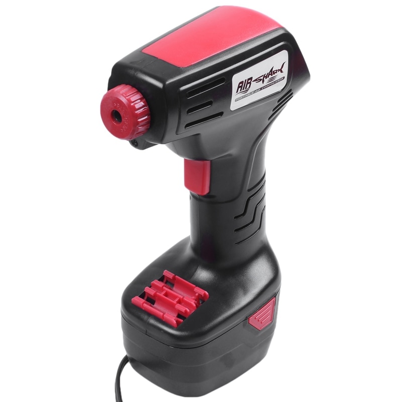 Automatic Cordless Tire Inflator Portable Air Compressor, Easy To Read Digital Pressure Gauge, Built In Led Light