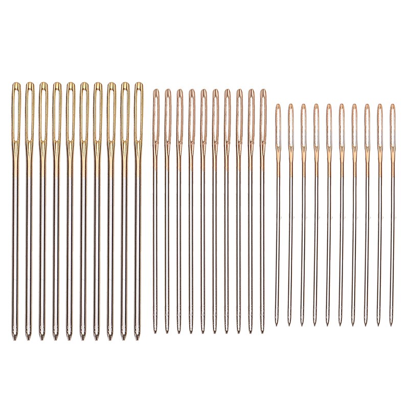 30pcs/set Embroidery Tapestry Kit For Needle Tip/ Cross Stitch Sizes 22 24 26 Embroidery Household Sewing Tool