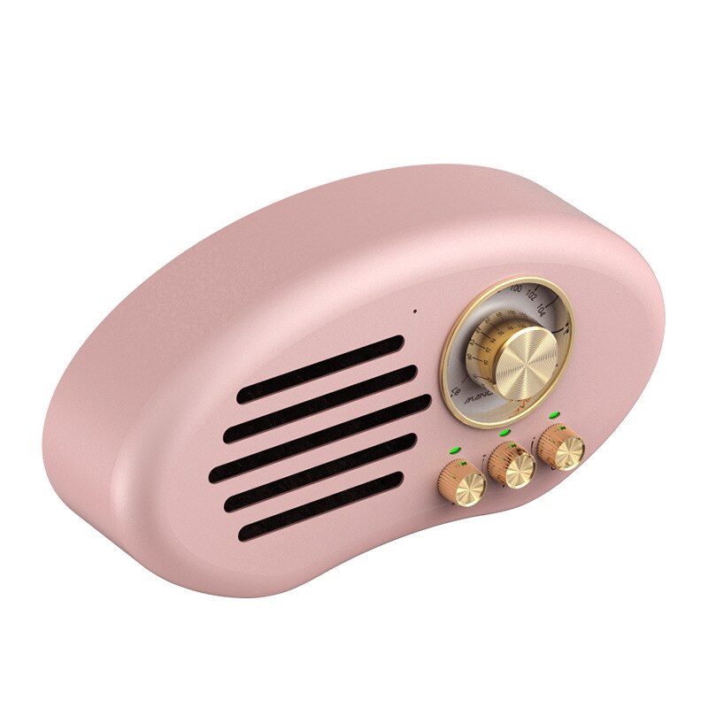 Wireless Bluetooth Audio Pink Colour Ways Radio Reception Portable Bass Cannon Exceed High-power Mobile Phone Speaker