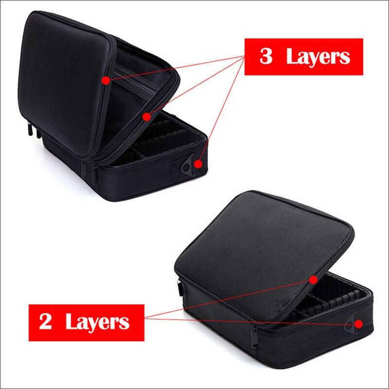 Women Brand Cosmetic Bag Travel Makeup Organizer Make Up Box Cosmetics Pouch Bags Beauty Case For Makeup Artist