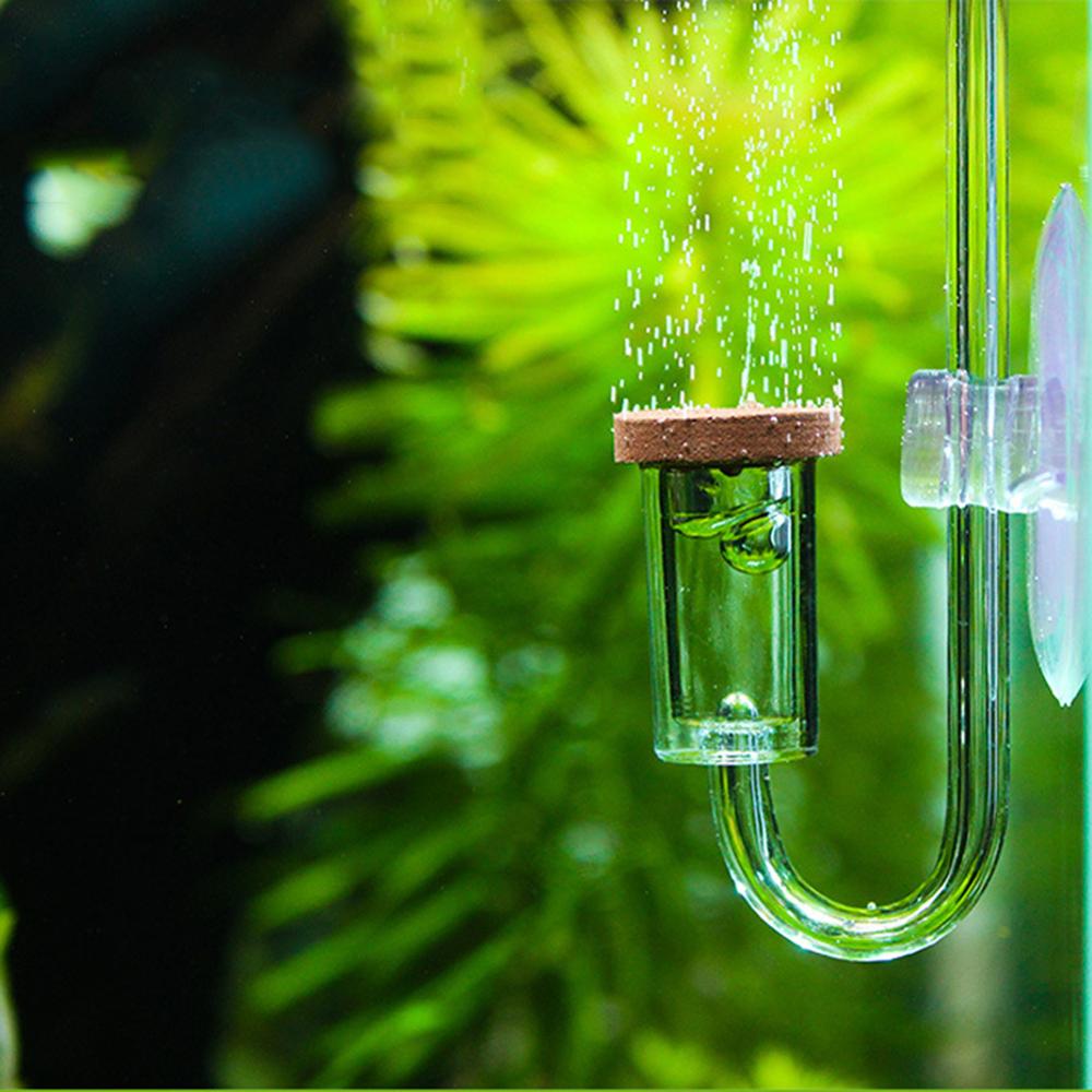 Diy CO2 Generator Acryl Transparante CO2 Diffuser Verstuiver Bubble Counter Voor Aquarium Planten Water Gras