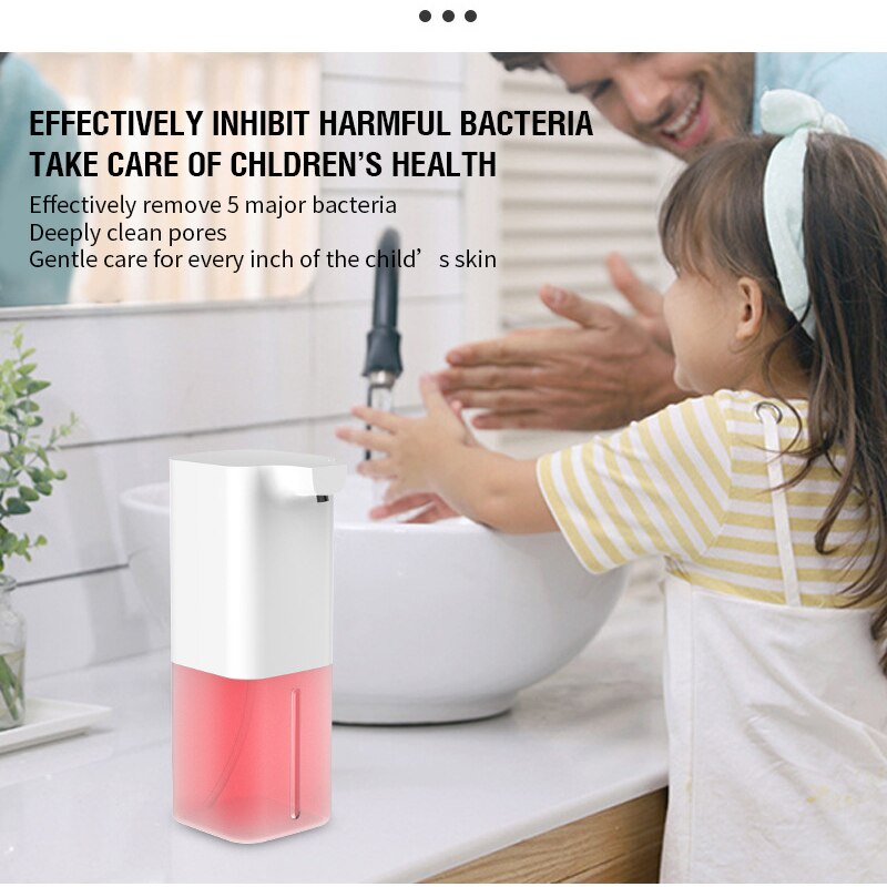 Automatic Soap Dispenser Smart Touchless Sensor Liquid Foam Soap Dispenser Intelligent Induction Hand Wash Sanitizer Bottles