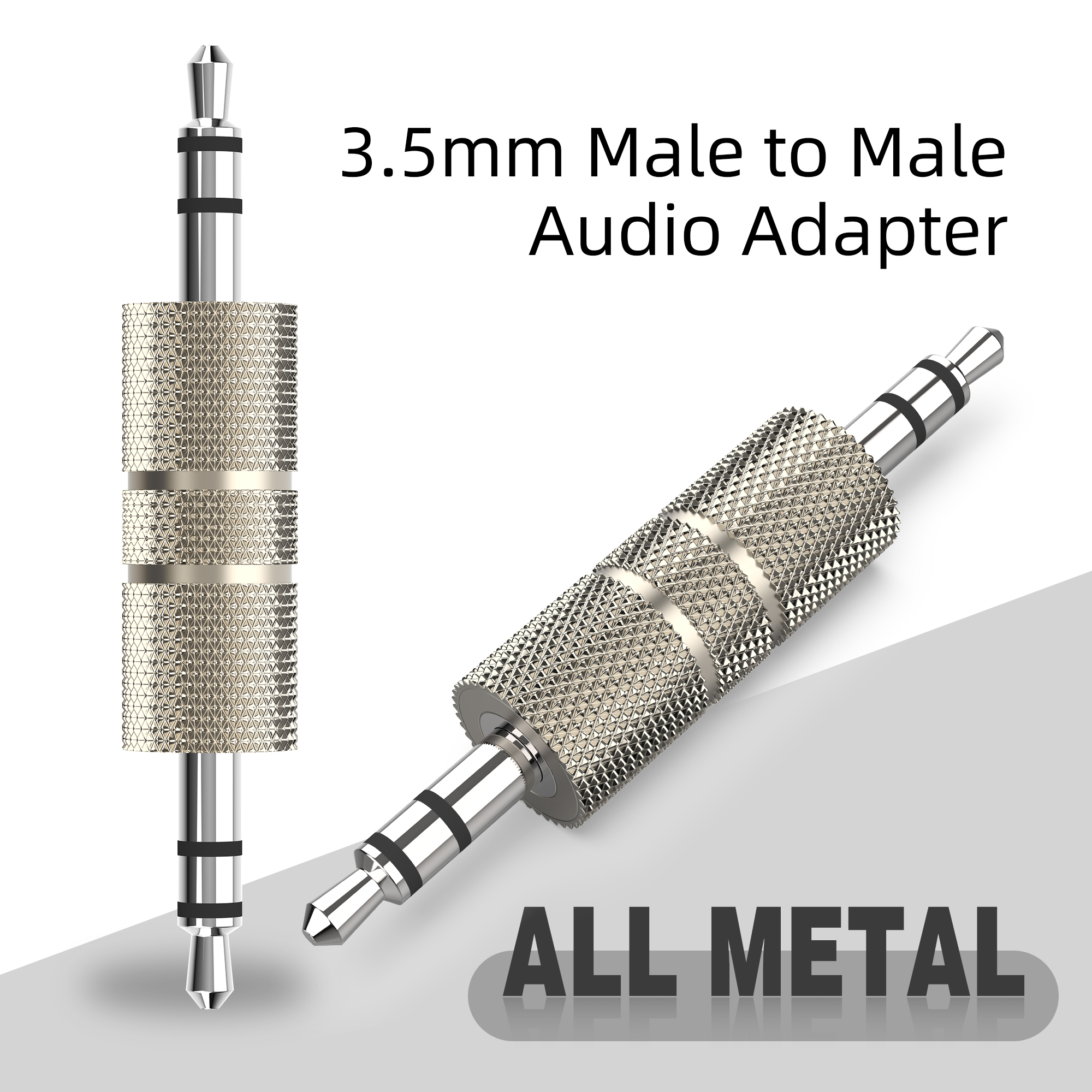 3,5/2,5 mm mannelijk naar 2,5/3,5 mm vrouwelijk jack stereo connector koppeling adapter audiokabel verlenging voor MP3 DVD hoofdtelefoon auto.