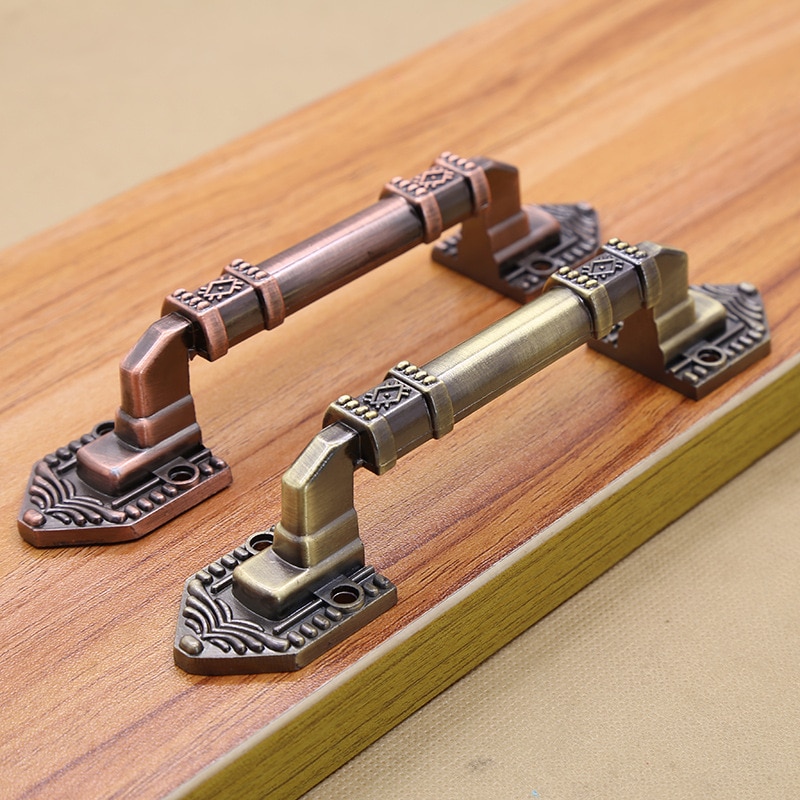 Europese stijl schuur schuifdeurgrepen van hout antieke stijl deurgrepen en knoppen voor binnendeuren vintage