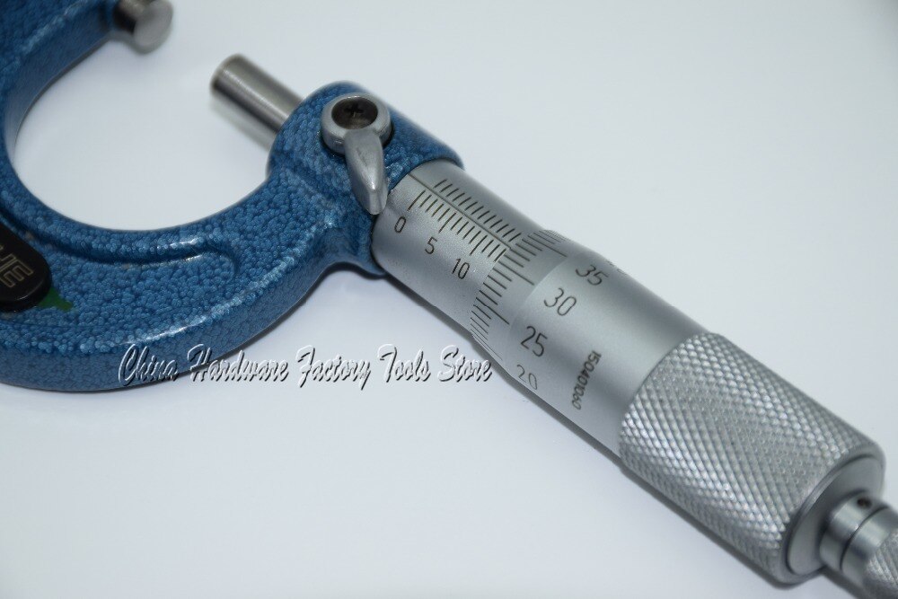 SHAHE 25mm Good High Accuracy Hrometer Gauge Measuring Tool 0.01mm .ardened alloy Probe Outside Mic