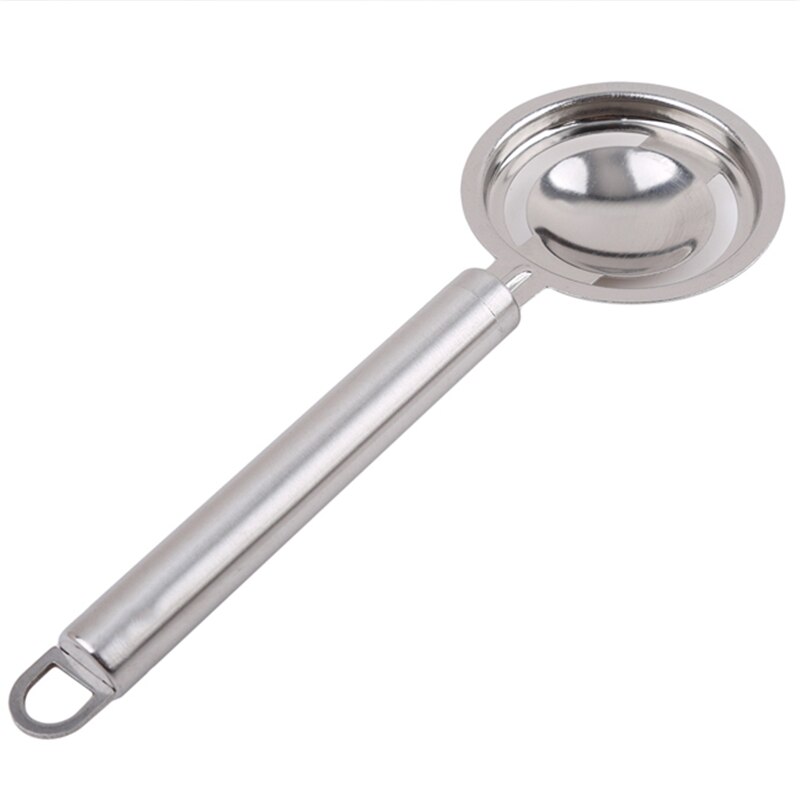 Egg Yolk Divider Stainless Steel Egg Dividers Yolk Separator Egg White Yolk Divider Kitchen Tools: Default Title