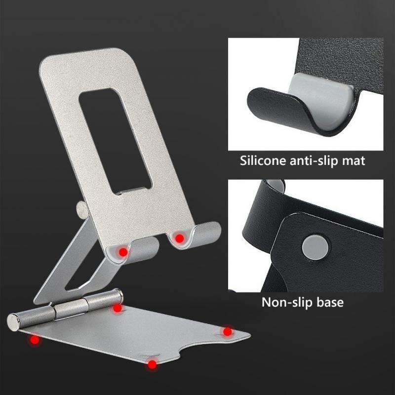 Universal Desk Cell Phone Tablet Holder Folding Adjustable Stand Bracket Phone Stander Desktop For Xiaomi Huawei