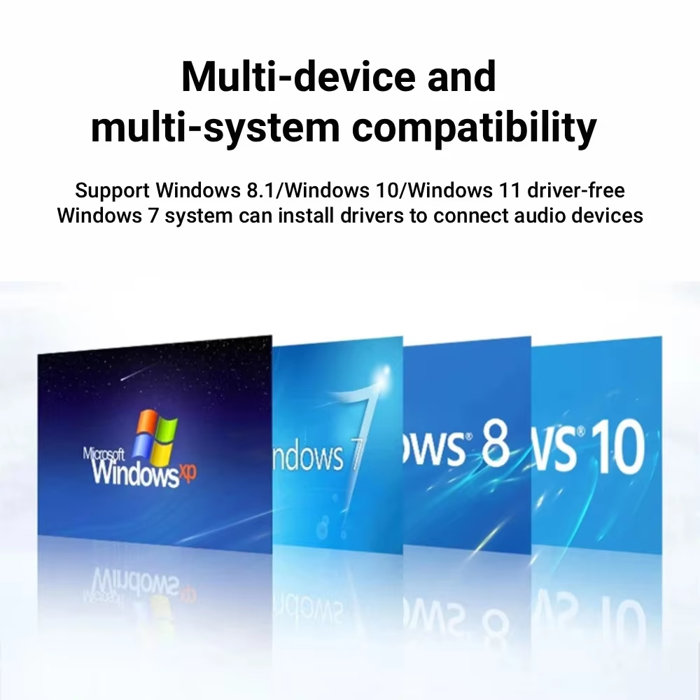 USB Bluetooth Adapter, Bluetooth 6.0 Dongle for PC Windows 11/10/8.1/8/7, Bluetooth Receiver & Transmitter for Keyboard/Mouse