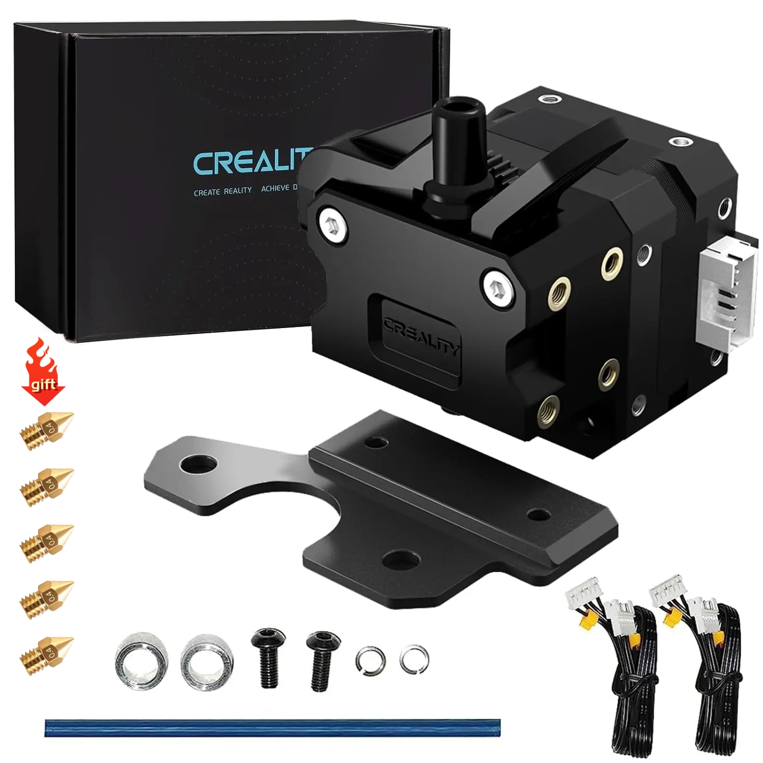 Creality Official Sprite Extruder Direct Drive Dual Gear Extruder SE Upgrade Kit, Compatible with Ender 3/Ender 3 V2 /5/CR 10