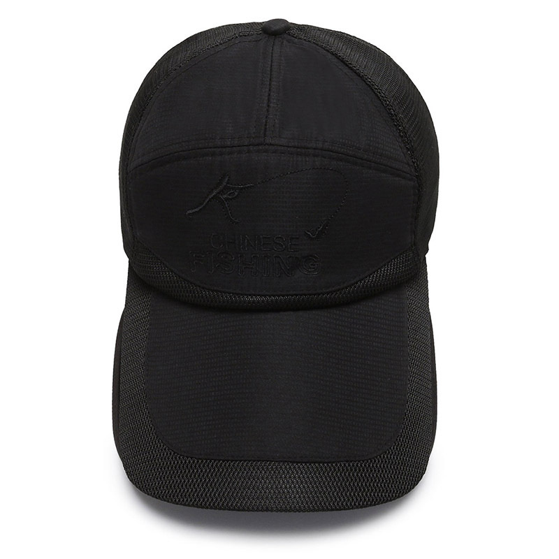 Zonnehoed Intrekbare Brede Rand Vissen Hoeden Uv-bescherming Ademend Verstelbare Baseball Cap Voor Strand Golf Hardlopen Tennis