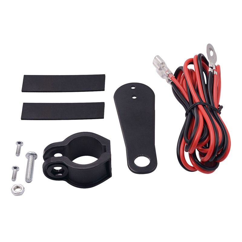 Moflyeer vedenpitävä 5.0 moottoripyörän usb laturi puhelin 12v/24v tupakansytyttimen pistoke kaksois usb  qc 3.0 moto laturi led volttimittari
