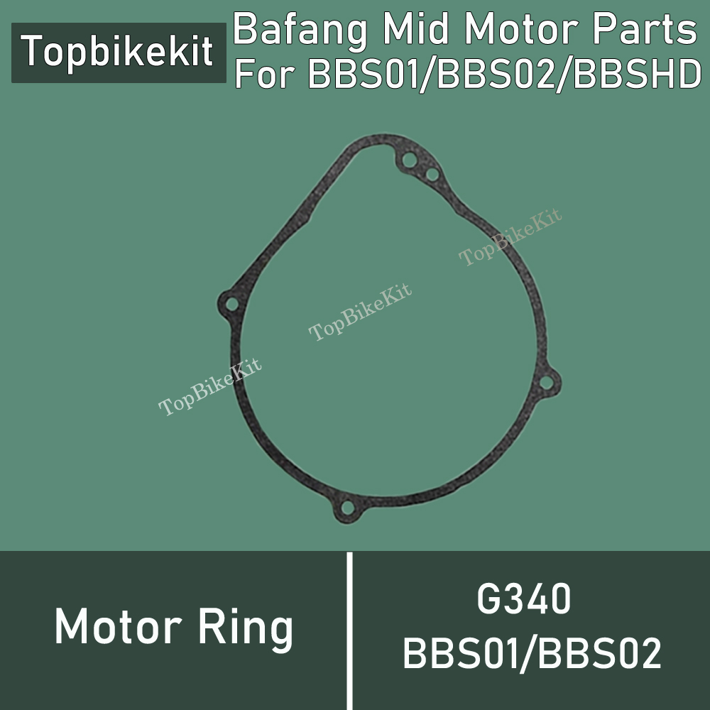 B Ebike BAFANG Mid Motor Controller Motor Washer Ring For BBS01 BBS02 BBSHD Bearing/Ring Oil Seal/Axial Bearing/Shaft Screw: WHITE