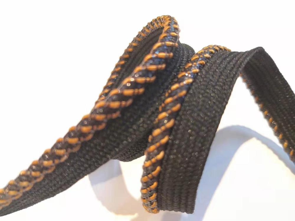 5 Yards 3/8 Inch Zwart en Bruin Piping Lip Koord Trim | Kussen Kussen Trim | Bekleding Rand Trim Naaien levert