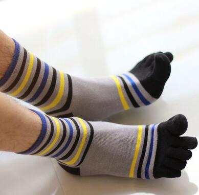 Automne et hiver hommes garçons doux couleur dessin animé cinq doigts orteil chaussettes hommes coton chaussettes hommes chaussettes: 14