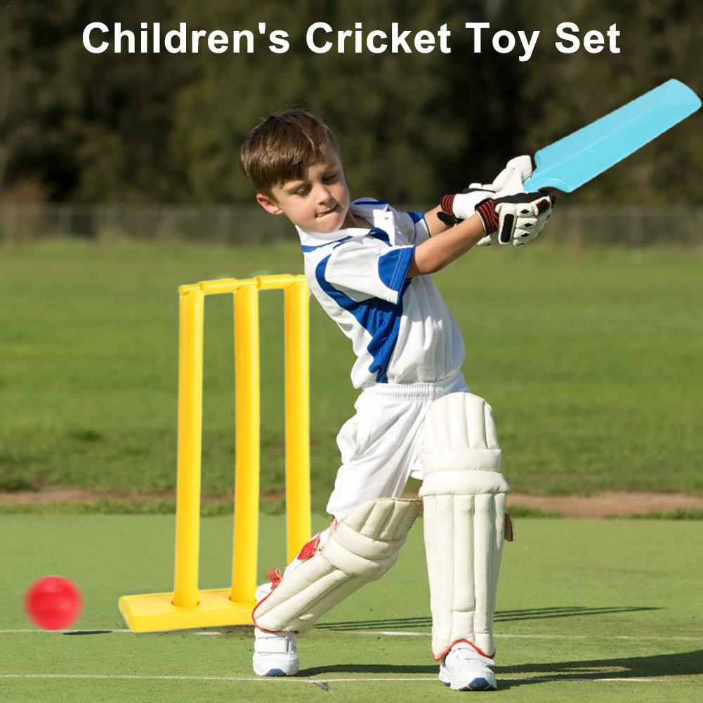 Enfants jeu de Cricket Interaction extérieure loisirs jouets éducatifs jouets de développement précoce enfants balles de Cricket en plastique jeu ensemble