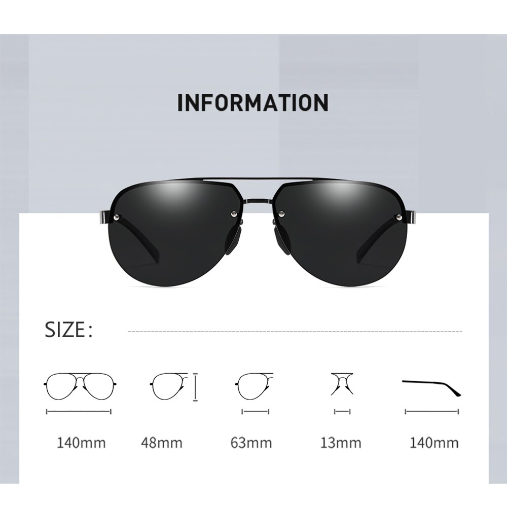 Sonnenbrille Neue Photochrome Sonnenbrille Männer Schild Nacht Vision Objektiv für Fahren Polarisierte Sonnenbrille UV400 Sonnenbrille