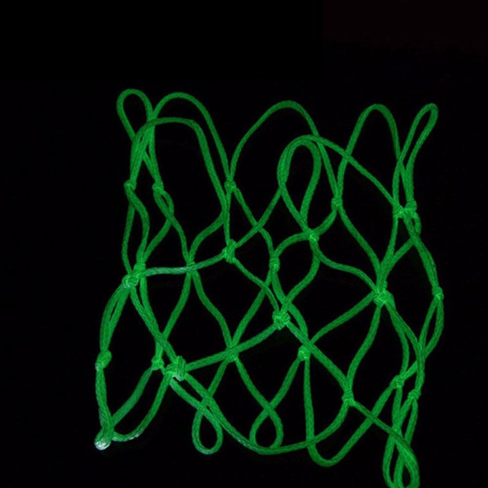 Luminescence Basketball Court Basket Net Basketball Net Match White Nylon Athletic Sports Outdoors Backboard Durable