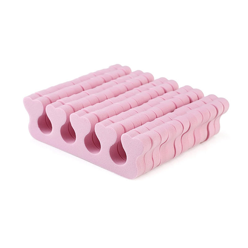 Sponge Fingers Toes Separator Foam Divider Nail Art Manicure Pedicure ...