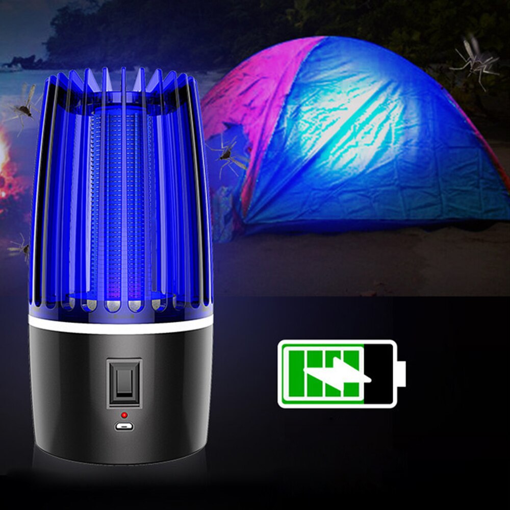 Mosquito Killer Lamp Night Light Rechargeable USB Killer Camping Light Electric Mosquito Fly Trap Anti-Mosquito Lamp