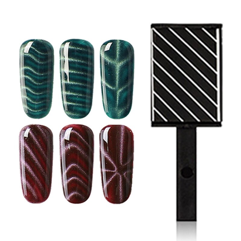 Nail Magnetic Stick Cat Eye Top Coat Set Magnet Stick Pen Painting Gel Nail Varnish Magnet Tools