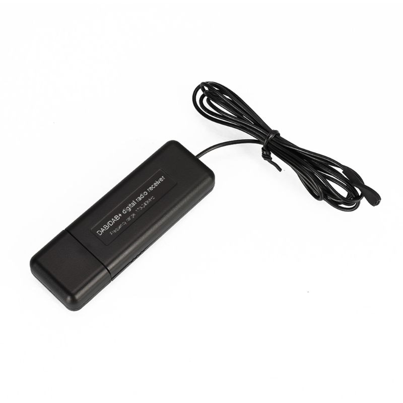 Dab digital radiomodtager med antenne til bluetooth højttaler hjemme stereo tv med usb read disk funktion tilbehør