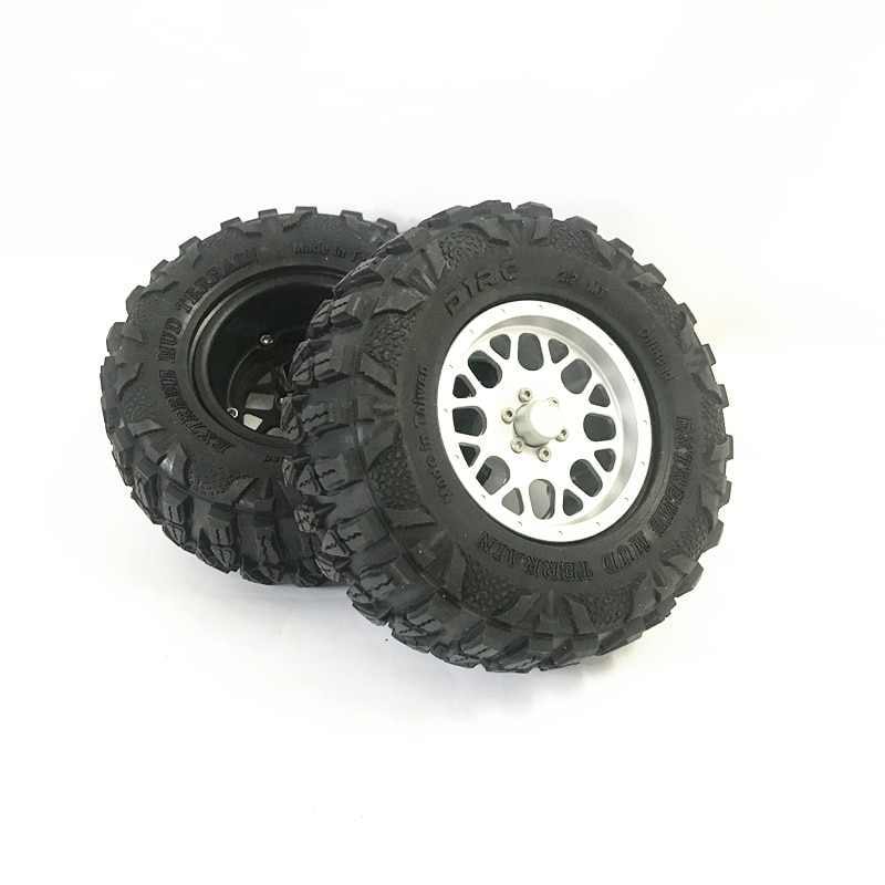 D1RC RC Car Tires - 4 PCS Super Grip 2.2 Inch 120mm for 1/10 Scale Axial TRX4 D90
