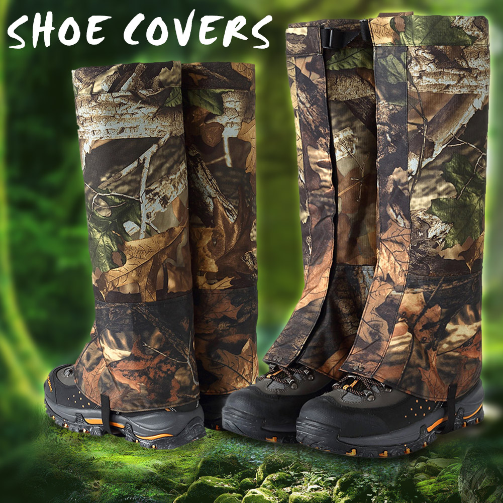 Waterdichte Been Gaiter Camouflage Draagbare Wandelen Klimmen Boot Cover Duurzaam Been Guard YA88