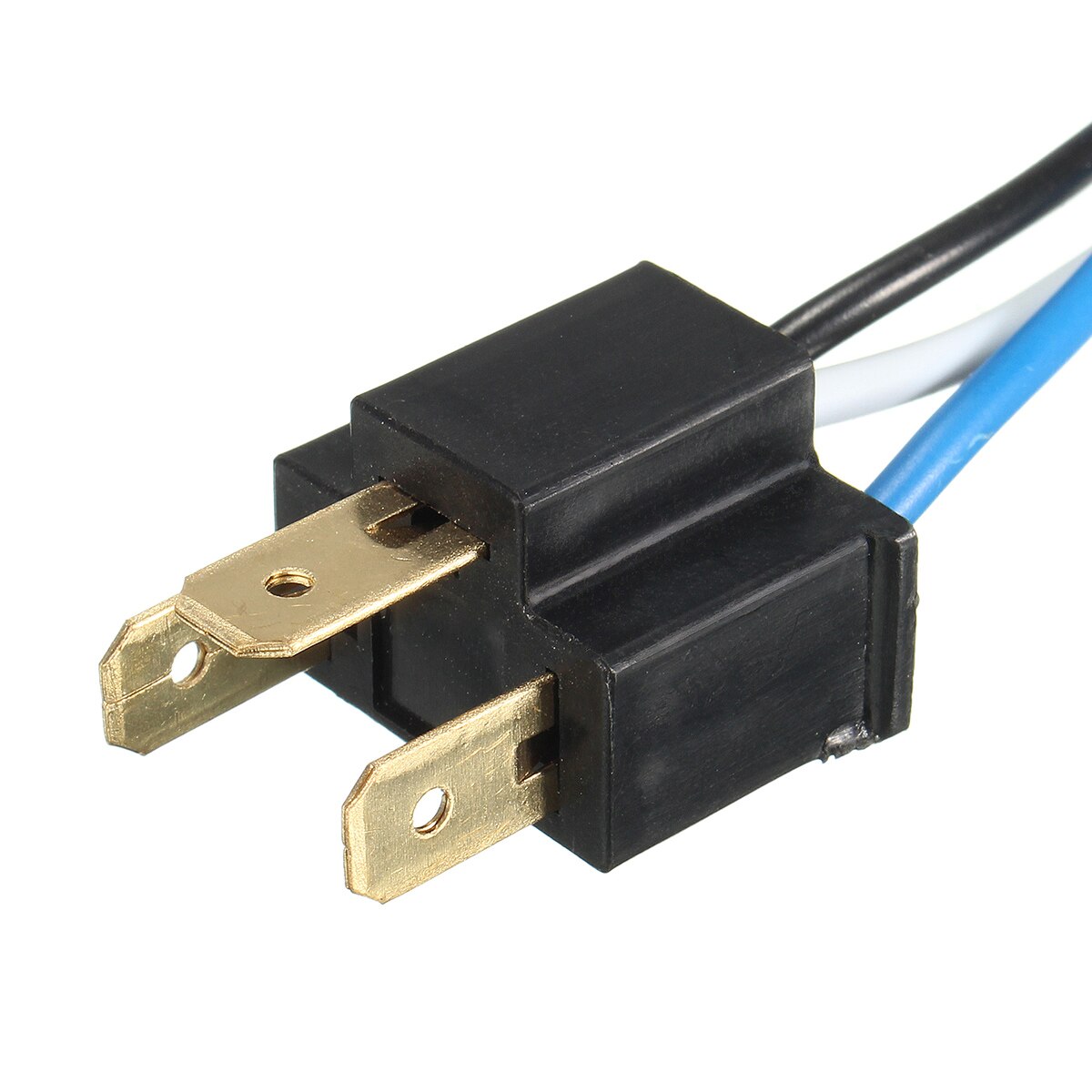 7 Inch H4 2 Headlamp Relay Wiring Relay Harness Car Light Bulb Socket Plug For Car Auto Headlight