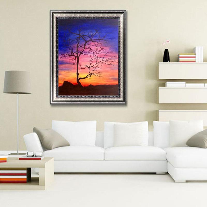 5D DIY Volledige Boor Diamant Schilderij Landschap Kruissteek Mozaïek Craft Kits Diamant Schilderij Tekening voor Thuis en Party Decor