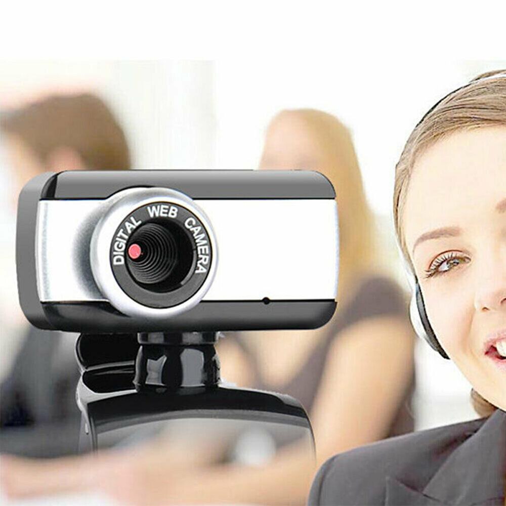 USB 2.0 HD Webcam Camera Webcam High Definition Camera Web Cam with Microphone for Computer PC Laptop Desktop