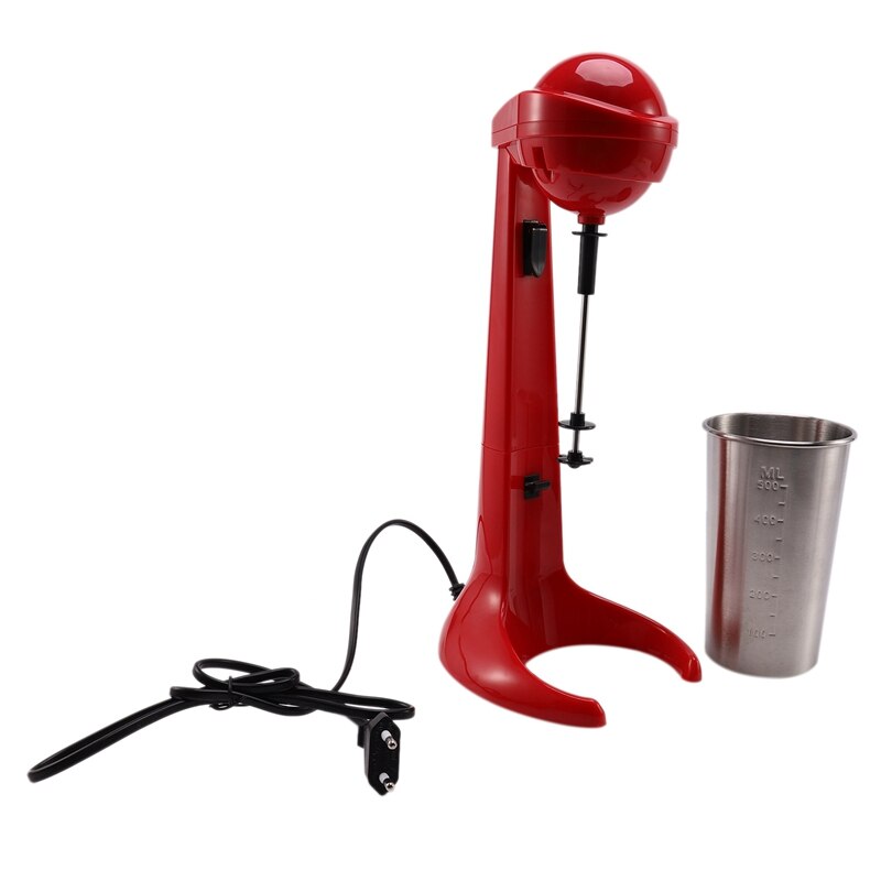 Licuadora de café Mezclador de alimentos multifunción eléctrica, batidora de leche, batidora de helado, máquina de cóctel, cocina, herramienta de cocina con Eu