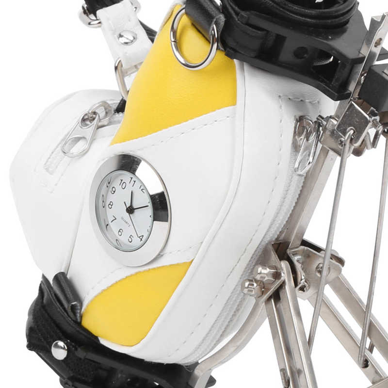 Durable Desktop Bag Mini Bag PU Leather for Desk Decoration Accessory Pen Set