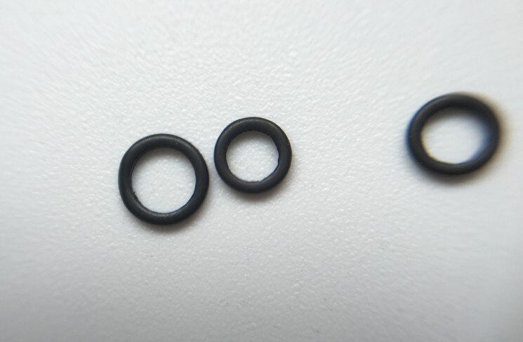 Rompin 100 stk karpe fiskerigge hurtig skift rund rig ringe fiskerigge o ringe 3.1mm & 3.7mm