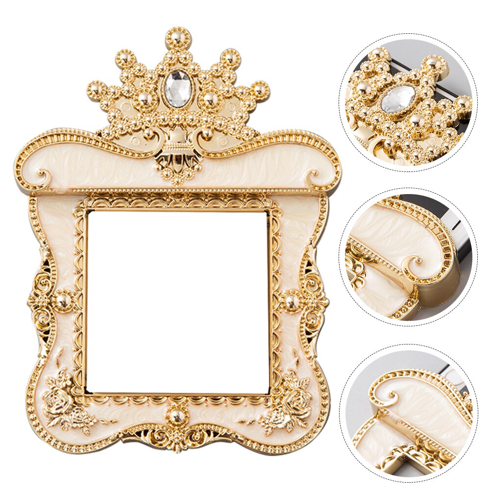 Rhinestone Light Switch Acrylic Cover Light Switch Cover Switch Panel Cover: Golden